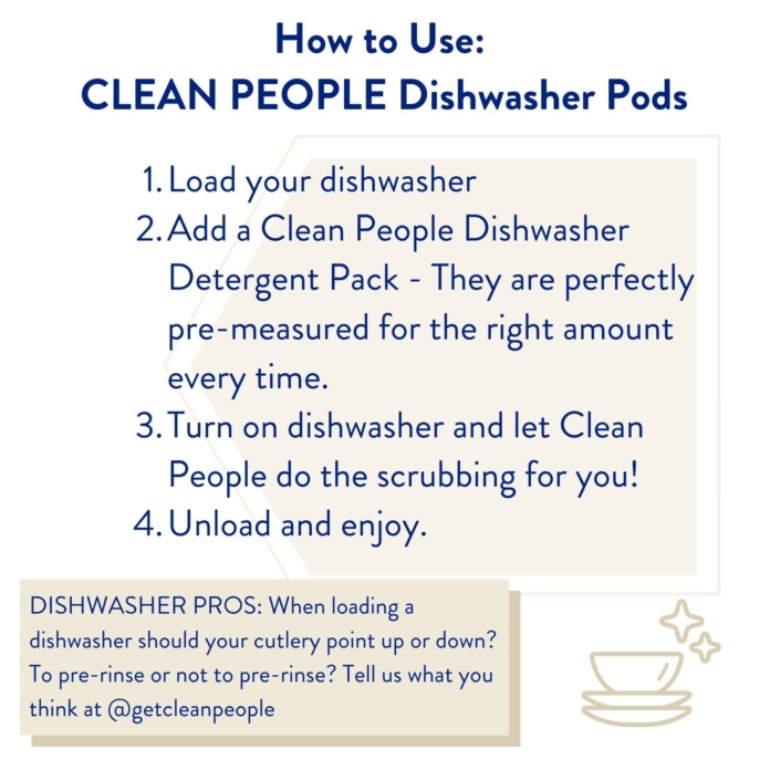 All Natural Dishwasher Detergent Pods Clean People