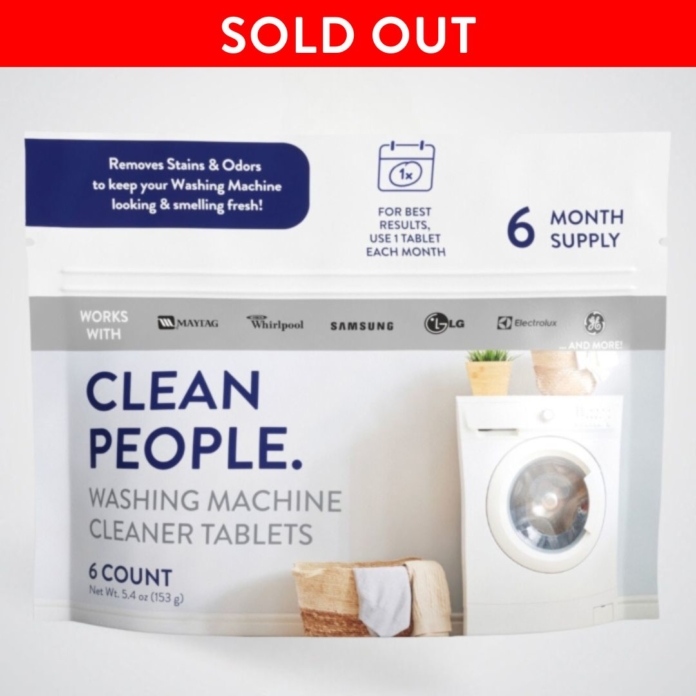 Washing Machine Cleaner Tablets Clean People