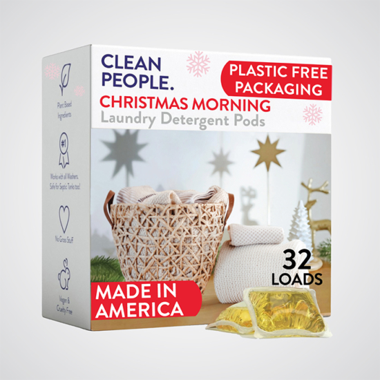Christmas Morning Laundry Detergent Pods - the perfect solution for keeping your clothing and bedding clean and fresh!
These specially formulated and pre-measured pods are designed to effectively tackle common stains and odors while being extra gentle for even the most sensitive skin.
Made with simple, effective ingredients, this ultra-concentrated formula removes stains, brightens fabrics, and eliminates odors without any harsh chemicals.