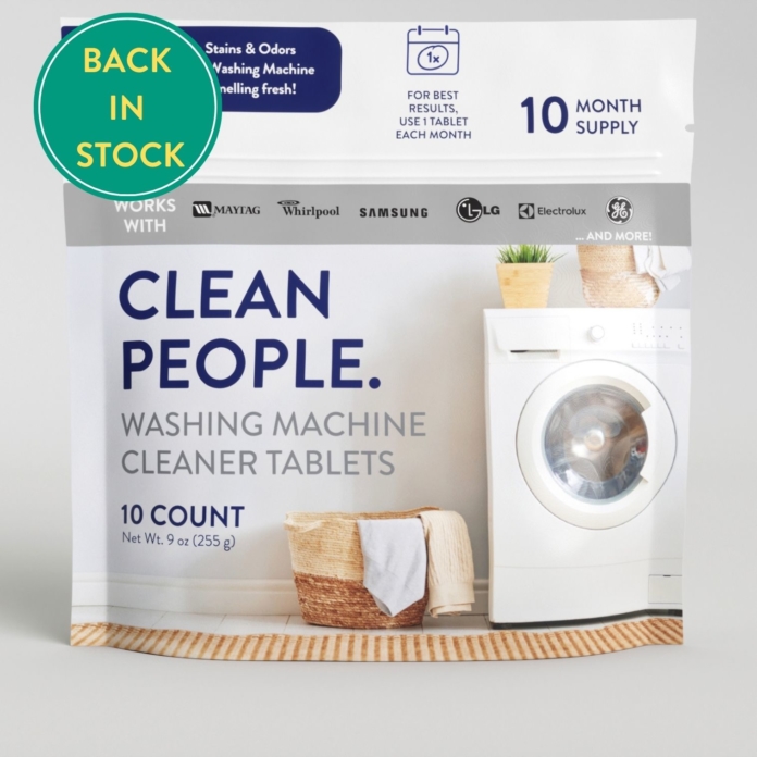 Washing Machine Cleaner Tablets Clean People
