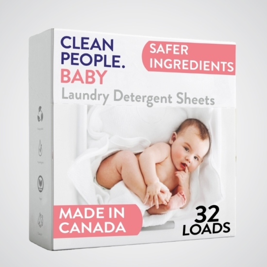 Introducing BABY Laundry Detergent Sheets - the perfect solution for keeping your little one’s clothing and bedding clean and fresh!
These specially formulated sheets are designed to effectively tackle common baby stains and odors while being extra gentle for newborns, babies, and toddlers.
Made with simple, effective ingredients, this ultra-concentrated formula removes stains, brightens fabrics, and eliminates odors without any harsh chemicals. Our Baby Laundry Detergent Sheets are Fragrance Free and gentle on your baby