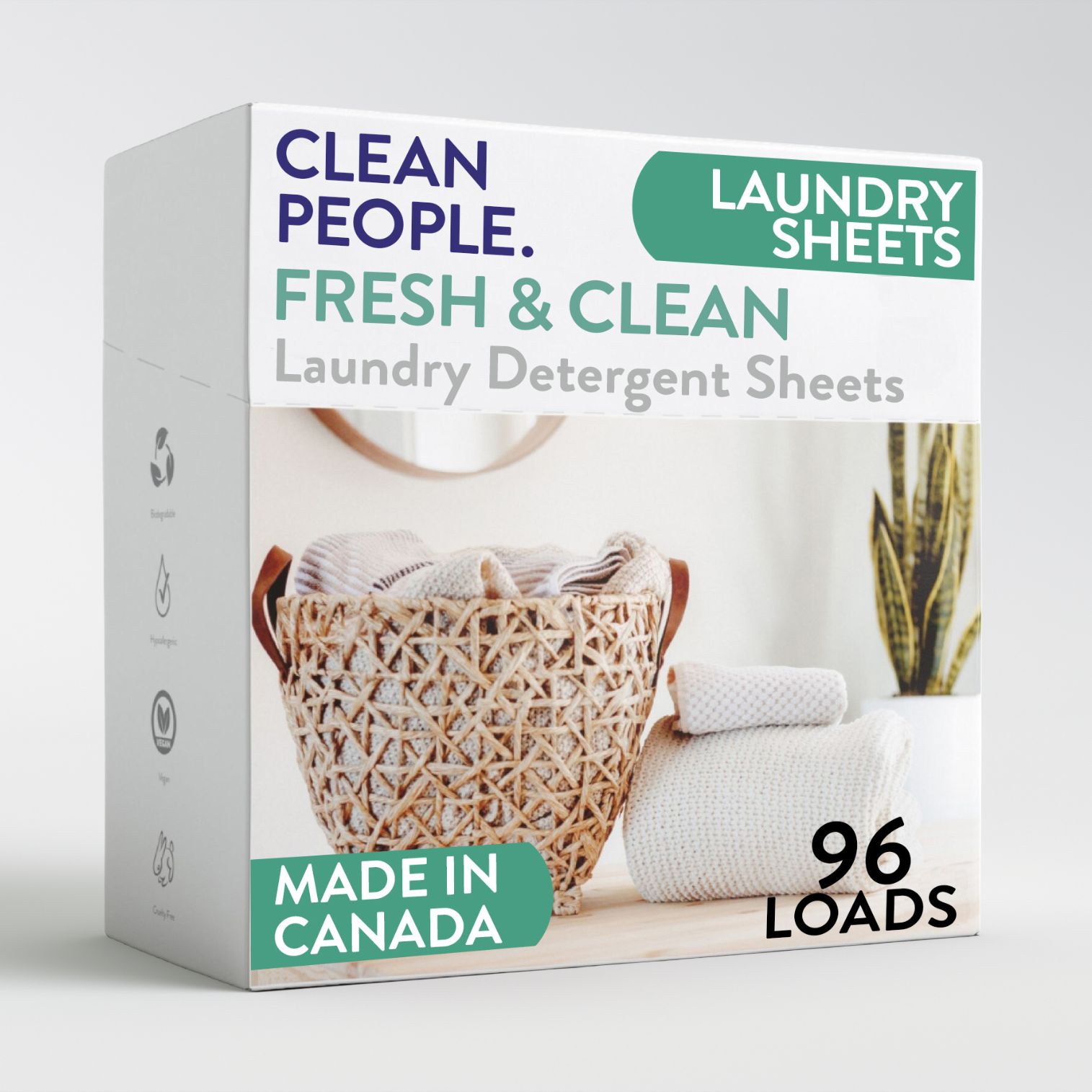 Buy Eco-Friendly Laundry Detergent Sheets Made in USA