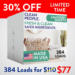 384 Sheets-Limited Time-Fresh Scent-Red-US