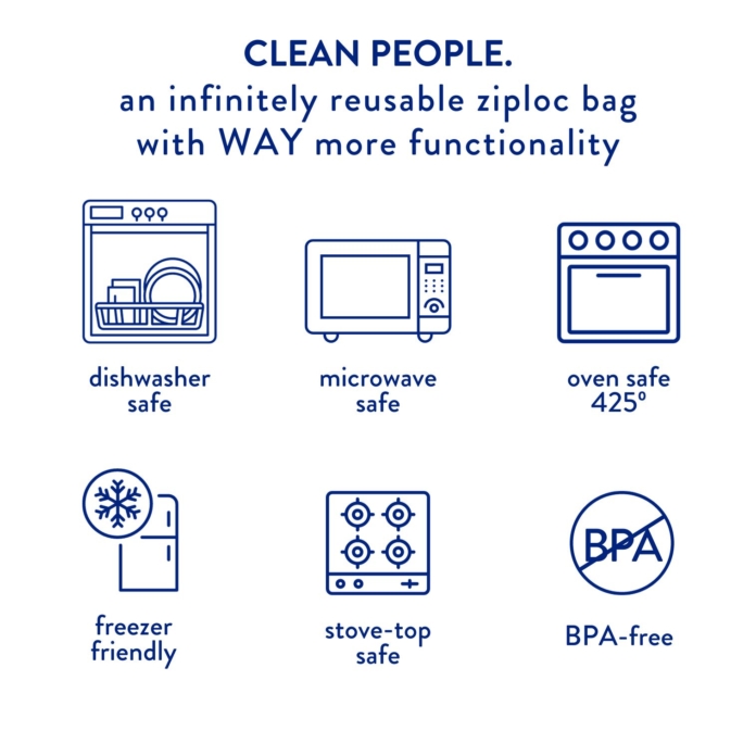 Reusable Silicone Bags Reusable Silicone Food Bags Clean People