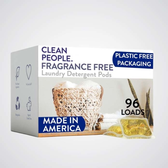 Works with all washing machines: Top Loaders, Front Loaders, and HE (High Efficiency). Works with Septic Tanks too! Better for You (No Gross Stuff!) and Better for the Environment (No Plastic Packaging!).