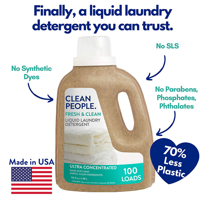 Liquid Laundry Detergent - Clean People