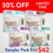 Limited Time – Laundry Sheet Sampler Pack-Red-US