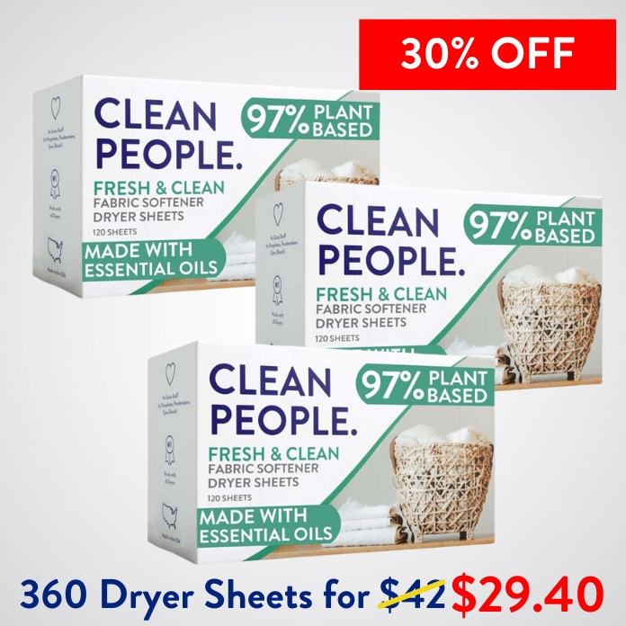 Dryer Sheets Bundle - Clean People