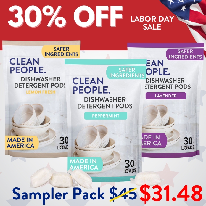 Labor Day 30_ OFF – Dish Pods Sampler Pack-Red-US
