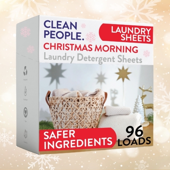Introducing our Limited Edition: Christmas Morning Laundry Detergent Sheets! Perfect for leaving your clothes soft, cozy, and smelling like all your favorite holiday scents!
Made with simple, effective ingredients, this ultra-concentrated formula removes stains, brightens fabrics, and eliminates odors without any harsh chemicals. Our Christmas Morning Laundry Sheets are sure to bring you holiday cheer that you can feel good about!
