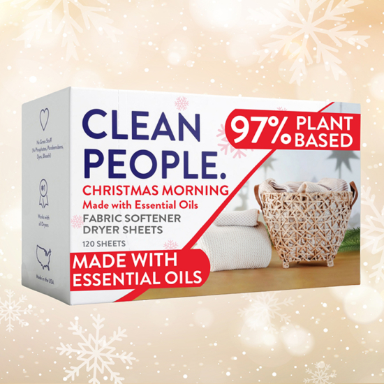 Leaves your clothes feeling soft with reduced static cling.
All Natural. No Animal Fats! No Synthetic Fibers (plastic). Vegan + Cruelty-Free.
(Most Dryer Sheets use animal fats & synthetic fibers that end up in the landfill).