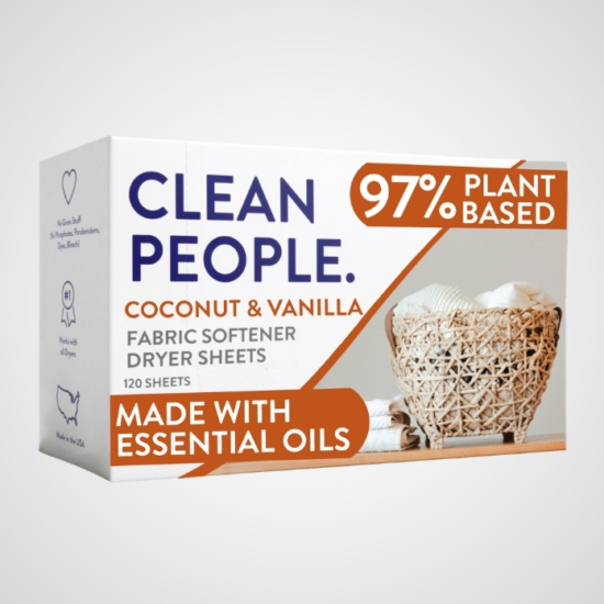 Leaves your clothes feeling soft with reduced static cling.
97% Plant Based. No Animal Fats! No Synthetic Fibers (plastic). Vegan + Cruelty-Free.
(Most Dryer Sheets use animal fats & synthetic fibers that end up in the landfill).