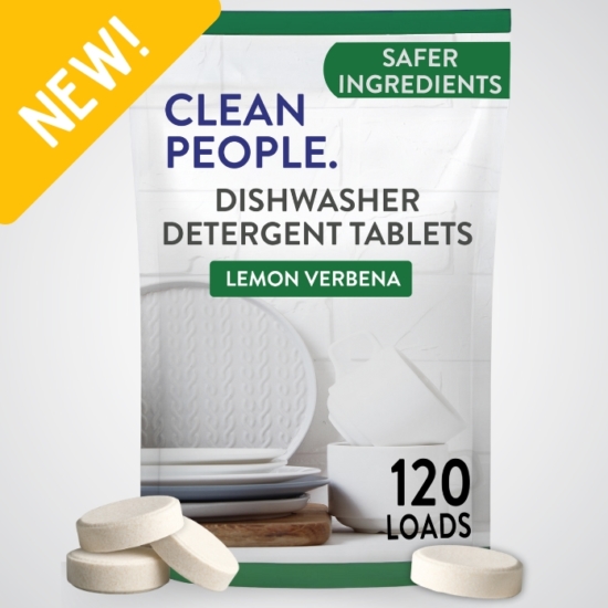 Clean People Dishwasher Detergent Tablets are boosted with powerful enzymes that cut through grease and stuck-on food stains, leaving dishes sparkling clean without residue, streaks, or mineral build-up. This simple yet effective formula is free from harsh chemicals and synthetic fragrances, making it a safer choice for your family and the environment.