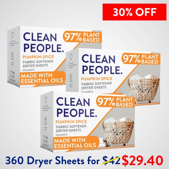 Limited Time-360 Dryer Sheets-Pumpkin Spice-US