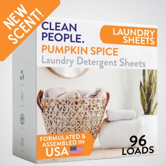 Introducing Pumpkin Spice Laundry Detergent Sheets - the perfect solution for keeping your clothing fresh and bright!
Made with simple, effective ingredients, this ultra-concentrated formula removes stains, brightens fabrics, and eliminates odors without any harsh chemicals.
