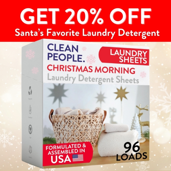 Introducing our Limited Edition: Christmas Morning Laundry Detergent Sheets! Perfect for leaving your clothes soft, cozy, and smelling like all your favorite holiday scents!
Made with simple, effective ingredients, this ultra-concentrated formula removes stains, brightens fabrics, and eliminates odors without any harsh chemicals. Our Christmas Morning Laundry Sheets are sure to bring you holiday cheer that you can feel good about!