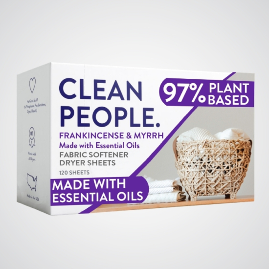Leaves your clothes feeling soft with reduced static cling.
97% Plant Based. No Animal Fats! No Synthetic Fibers (plastic). Vegan + Cruelty-Free.
(Most Dryer Sheets use animal fats & synthetic fibers that end up in the landfill).