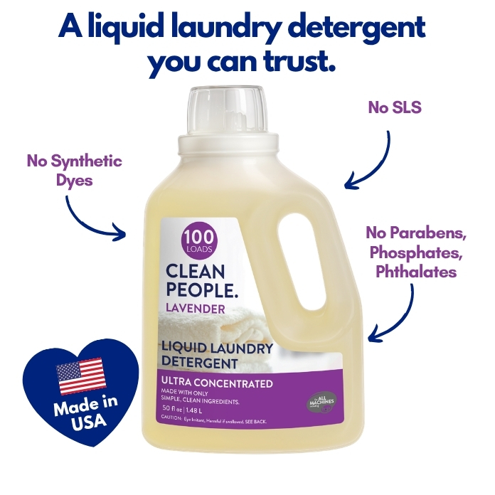 Lavender Liquid Laundry 100Loads-USA