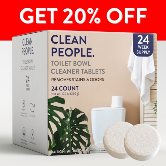 Good for You, Good for the Environment 
This tough little tablet dissolves quickly, working to remove hard water stains, rust, limescale buildup and odors without the harsh chemicals found in many toilet cleaners, leaving nothing but a sparkling bowl behind. Just drop, brush and flush!
Net Weights: Each Tablet weighs 15 grams
 