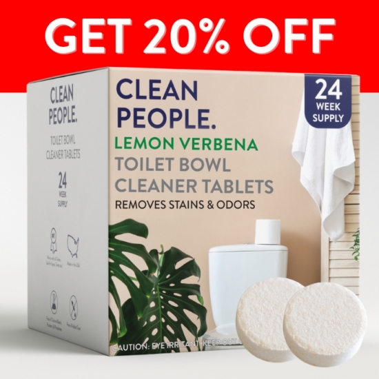 Good for You, Good for the Environment 
This tough little tablet dissolves quickly, working to remove hard water stains, rust, limescale buildup and odors without the harsh chemicals found in many toilet cleaners, leaving nothing but a sparkling bowl behind. Just drop, brush and flush!
Net Weights: Each Tablet weighs 15 grams
 
