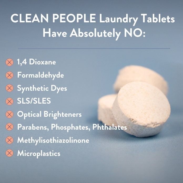 Laundry Tablets-Absolutely NO
