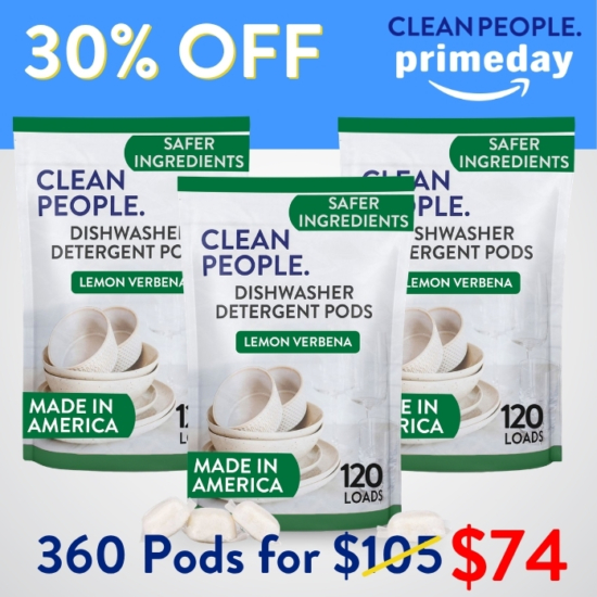 We are offering a YEAR’S worth (360 Loads) of our Dishwasher Detergent for 30% OFF.

***Because this Bundle is already discounted 30%, coupon codes do not apply to it!