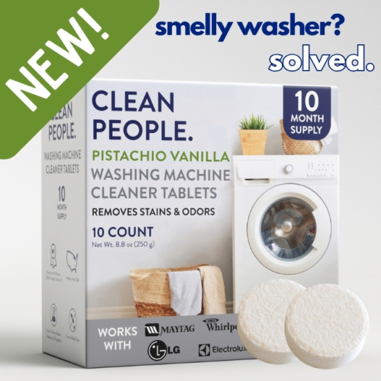 Removes Stains & Odors to keep your Washing Machine looking & smelling fresh!
Penetrates Deep Inside Washing Machine Components to Remove Grime and Scale Build Up
Works with both Top, Front Load, and HE Washers
Simple, Effective, Plant & Mineral Based Cleaning Ingredients