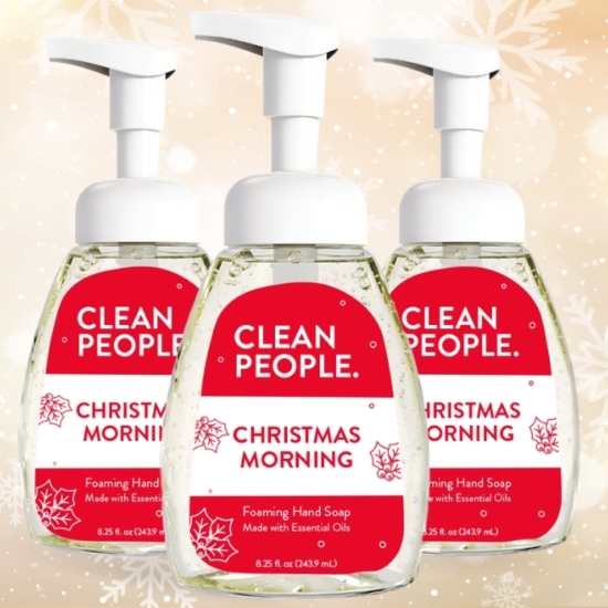 &nbsp;
Our Clean People Liquid Foaming Hand Soap turns everyday washing into a fresh, feel-good moment. Each scent is a little burst of joy—light, bubbly foam that leaves your hands soft, clean, and smelling amazing. Gentle on skin, tough on grime, and made with cleaner ingredients.