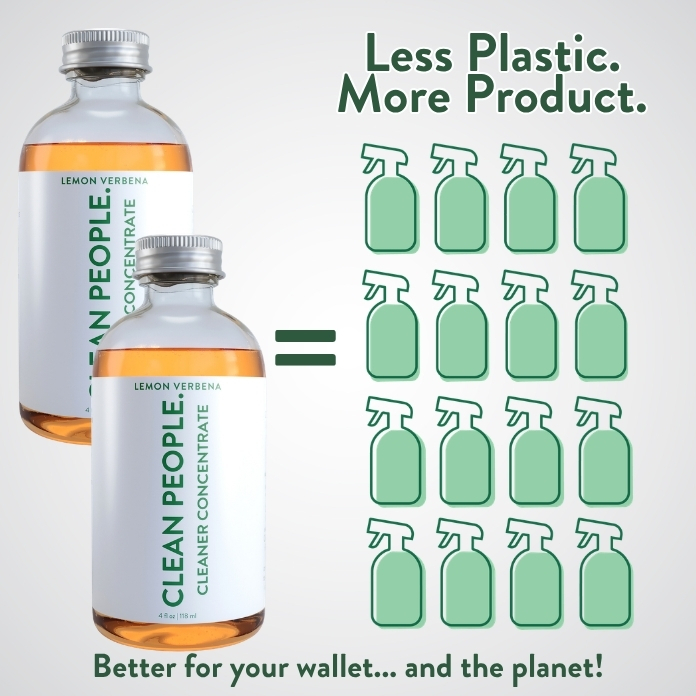 Less Plastic. More Product-Cleaner Concentrate